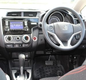 Honda Fit INTERIOR FRONT DRIVER SIDE VIEW,