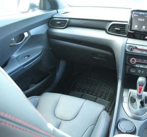 Hyundai Volester interior passenger view
