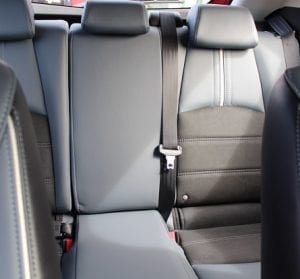 Mazda 2 website interior back seat view
