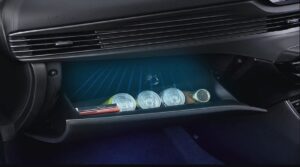 Hyundai i20 cooling glove box