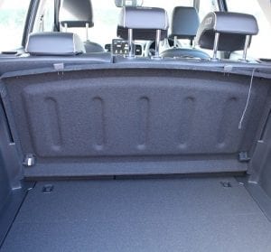 Hyundai Venue website interior trunk view