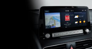 Hyundai Kona EV 10.25 inch touch screen